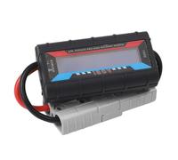 FACAIIO LCD Digital Ampere Watt Meter Power Analyzer with Backlight Solar, RV, and Anderson Connectors, 150A, 60V, High Accuracy