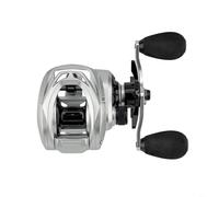 FACAIIO Lightweight Baitcasting Reel 174g High Speed 7.2:1 Retrieval Metal Spool Strong Magnet Anti-Backlash Long for Range Casting Tackle Silver Black(Right-hand)