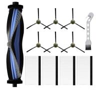 FACAIIO Main Roller Brush, Side Brush and HEPA Filter Accessory Set for LEFANT for M3 Robot Vacuum Cleaner, Nylon Plastic