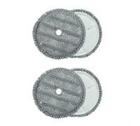 FACAIIO Microfiber Mop Cloth Kit,Reusable Mopping Pads for BOSCH For Unlimited 7 ProHygienic Vacuum Cleaning Mop Pad,Replacement Wet Pads(4PCS)