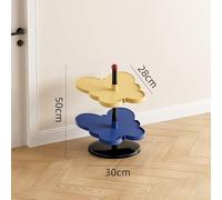 FACAIIO Multi-layer Shoe Rack Entryway Storage, 2/3/4/5-Tier Organizer with Dopamine Colors, Space-Saving Design, ABS Construction, Home Closet or Bedroom, Blue/Yellow/White/for Red