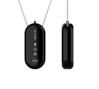 FACAIIO Negative for ION Air Purifier Necklace, Portable for Mini Air Freshener with Deodorization Smoke, Pets, Kitchen, Toilet, 65000 PCS/cm3, White
