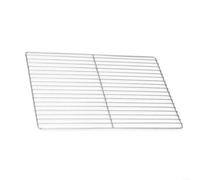 FACAIIO Outdoor BBQ Grill,Stainless Steel Mesh BBQ Grill Grate Grid,Grate Picnic Grid Net for Camping Barbecue Outdoor Picnic Tool(30 * 45cm)