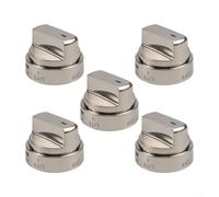 FACAIIO Oven Knobs 5pcs Stainless Steel Heat Resistant Oven Knobs 5pcs