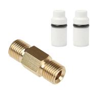 FACAIIO Pressure Washer Quick Connector for Snow Foam Lance Adapter Nozzle G1/4 to M14x1.5 Brass Coupling with Fast Release, G3