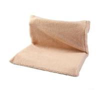 FACAIIO Radiator Bed for Small Pets, Plush Fleece Cozy Cradle Designed to Capture Heat and Provide Comfort (Beige)