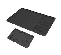 FACAIIO Silicone Coffee for Machine for Mat for Countertop Protection with Heat-Resistant and Non-Slip Design, 60x40 cm, for Coffee for Makers and Tamping Station