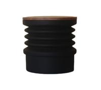 FACAIIO Silicone Coffee Grinder Single Dose for Hopper with Wooden Lid, Blowing Cleaning Tool for WPfor M and Other Espresso Grinders