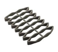 FACAIIO Silicone Roasting Rack for Oven, Non-Stick Cooling Rack for | Cooking Baking Meat Fish Vegetables, Dishwasher Safe Kitchen Grill Mat, White