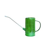 FACAIIO Small Watering Can for Indoor Plants with Long Spout, 1.5L Capacity, Leak-Proof Plastic Design, Bonus Shower Head, Green