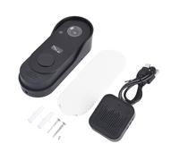 FACAIIO Smart Wireless Doorbell Camera with HD Video, Two-Way Audio Intercom, PIR Motion Detection, IP65 Waterproof, AI Human Recognition for Home Security, Black