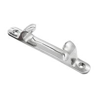 FACAIIO Stainless Steel Bow Guide Rail 6 Inch (150mm) for Mooring Pillar, Straight Cable Conductor with Polished for Mirror Finish, for for Marine Boat Hatch Lockers
