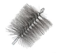 FACAIIO Steel Wire Pipe Brush,Pipe Cleaner Brush for Central Heating Boilers, Smoke Exhaust Ventilation Ducts Or Chimneys, Tubes Ports and Bearings(60mm)