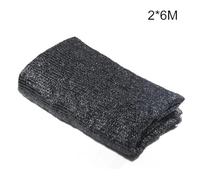 FACAIIO Sunshade Net for Garden Succulents, 2 x 6 m or 3 x 4.5 m, Black, Breathable UV-Protective Shade Cover for Outdoor Plants, Weather-Resistant