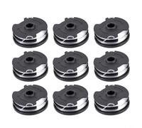 FACAIIO Trimmer Spool and Line for Parkside for PRTA 20-Li C3 Accessories, Replacement Lawn Mower Trimmer Spool Line Autofeed Weeding Eater Spools(9pcs)