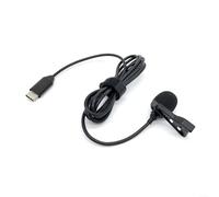 FACAIIO USB-C Lavalier Microphone for Insta360 X4/X3/X2, External High-Fidelity Recording Mic, 34dB Sensitivity, 35Hz-18kHz Frequency Range(for X3/X2)