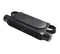 FACAIIO USB Car Fan for Rear Seat | Compact Electric Cooling Fan with Type-C Input | 3 Speed Settings, Brushless for Motor, Quiet Operation | for Sedans SUVs RVs