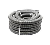 FACAIIO Vacuum Cleaner Threaded Hose 50mm Inner Diameter 58mm Outer Diameter for 3 or 4 for Meter Length Plastic Gray