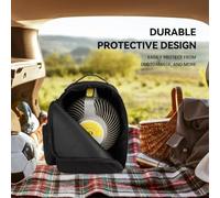 FACAIIO Waterproof Oxford Carrying Case Compatible with Shark FlexBreeze HydroGo FA05X Fan, Multi-Pocket Design for Accessories, Cushioned Layer for Impact Protection, Ergonomic Handle for Travel