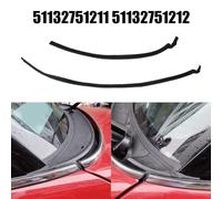 FACAIIO Windshield Wiper Cowl Seal for Bfor MW and for MINI R55-R57, Front Pair, Right Hand Drive Only, 2 Pack, Black Rubber