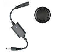 FACAIIO Wireless RF Remote Control Switch Receiver, DC3.7V-12V Input, 433.92for MHz, 3A Load, for On/Off Control with Learning Function, Black