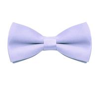 FACATH Kids Bow Tie, Cute Pre-tied Toddler Bowtie Adjustable & Comfortable | Solid Bowties for Girls Baby Perfect for Formal & Wedding Party Casual Occasions (Light purple)