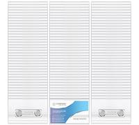 Faccito Magnetic Name Badge Holder 3.5 x 2.2 in PVC ID Name Tags Magnetic Name Tags for Work Conference Badges Horizontal Identification Card Holder for Schools Corporate Conference (100 Pcs)