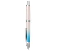 FACDEM 10 Press Fountain Pen Retractable EF/F Nib Metal With Clip Writing Ink Pen Converter School Supplies Stationery PK A1 A2(Mixed Color,F)