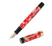 FACDEM 100 Century Fountain Pen High-end Stationery Business Office Supplier Fashion Marble Pattern Design Calligraphy Pens(A,M 0.7mm)