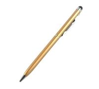 FACDEM 100 Pcs 13-color Metal 2-in-1 Stylus Universal Ballpoint Pen Custom Logo Text Engraving Office School Advertising Pen Wholesale(06)