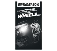 Face Ache, Birthday Card for Him, Birthday Boy! Many Men at YOUR AGE! … Male Birthday Card, Funny Birthday Card for Him
