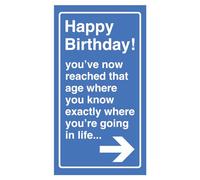 Face Ache, Birthday Card for Him, Funny Birthday Card for Male, Multi-Colouresd