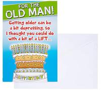 Face Ache, Funny Birthday Card Dad, Dad Humorous Birthday Card, For The Old Man, Multi-Coloured