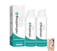 Face Antiperspirant Gel, Sport Antiperspirant Clear Gel, Stop Face Sweating, Antiperspirants Face, Faces Saver Gels, Anti Sweat Deodorant Gels, Against Sweating on the Hand, Feet and Body (2PC)