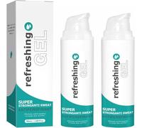 Face Antiperspirant Gel,Stop Face Sweating,Antiperspirants Face,Faces Saver Gels,Sport Antiperspirant Clear Gel,Anti Sweat Deodorant Gels,Against Heavy Sweating on the Head,Underarm and Body (2)