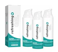 Face Antiperspirant Gel,Stop Face Sweating,Antiperspirants Face,Faces Saver Gels,Sport Antiperspirant Clear Gel,Anti Sweat Deodorant Gels,Against Heavy Sweating on the Head,Underarm and Body (3)