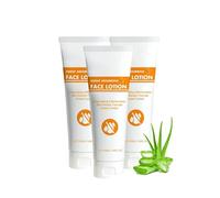 Face Antiperspirant Lotion, Sweat Absorbing Face Deodorant for Women and Men, Lightweight Non-Greasy Formula with Aloe Vera, Daily Sweat Control for Whole Body, 50ml (3pc)