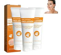 Face Antiperspirant, Sweat Absorbing Face Lotion, Face Sweat Blocker, Anti-Sweat Against Heavy Sweating on the Face, Forehead, Scalp and Oily Face Control, Natural Deodorant Antiperspirants (3)