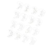 Face Art Templates with Smooth Surfaces Drawing Stencil for Easy Cleaning and Professional Cosmetic Applications Face Art Template