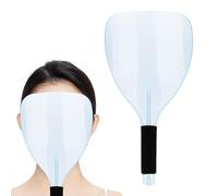 Face Baffle Face Visor - ABS Hairdressing Bangs Baffle, DIY Hair Cutting Tool, Non-Irritating And Durable For Even Trims At Home