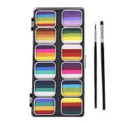 Face Body Paint Kit 12 Water based Paints for Festival Performances Washable