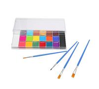 Face Body Paint Oil Palette Set, Professional 20 Colors Face Body Paint Kit for Special Effects