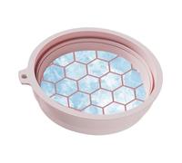 Face Bowl for Ice, Foldable Face Wash Basin, Silicone Facial Ice Bath Bowl, Portable Facial Cold Plunge Tub Skin Care Tool for Skin Tightening, Home, Travel