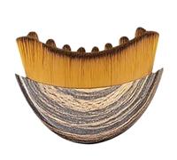 Face Brush, Facial Massager Lymphatics Drainage, Stable and Ergonomics Contour Massager with The Curved Handle, Special Bristle Design Dry Brush for Face Neck Décolleté