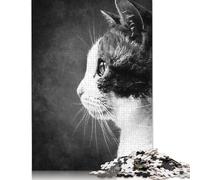 Face Cat 1000 Piece Jigsaw Puzzle for Adults Family Game Teens Jigsaw Puzzle 1000pcs (75x50cm)