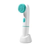 Face Cleansing Brush,Electric Vibration Cleaning Brush - Face Massager Skin Care Tools Ultrasonic with 2 Heads, Rechargeable for Deep Pore Cleansing
