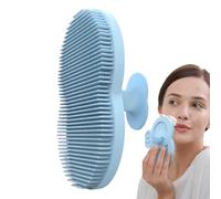 Face Cleansing Brush - Silicone Skin Scrubber, Flexible Soft Bristles, Comfortable Grip for Daily Wash, Skincare Routine Tool, Personal Hygiene Gadget, Manual Face Scrubber for Men Women Bathroom