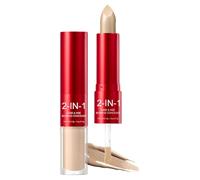 Face Concealer Wand, Color Corrector Stick, 8g Double-Ended Natural Lightweight Cover for Summer Autumn Winter Daytime Night Party Wedding Date Offices Blemish Blending Gear Skin Perfecting Base