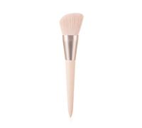 Face Contour Makeup Brush Fan Shape Foundation Blush Highlight Bronzer V Face Contour Makeup Brush Tool,brown no cover,1PCS,Pink-1PCS