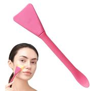 Face Cover Brush - ABS Silicone 13.5x3.2cm | Care Spatula, Reusable Silicone Facial Tool | Reusable Clay Face Cover Applicator